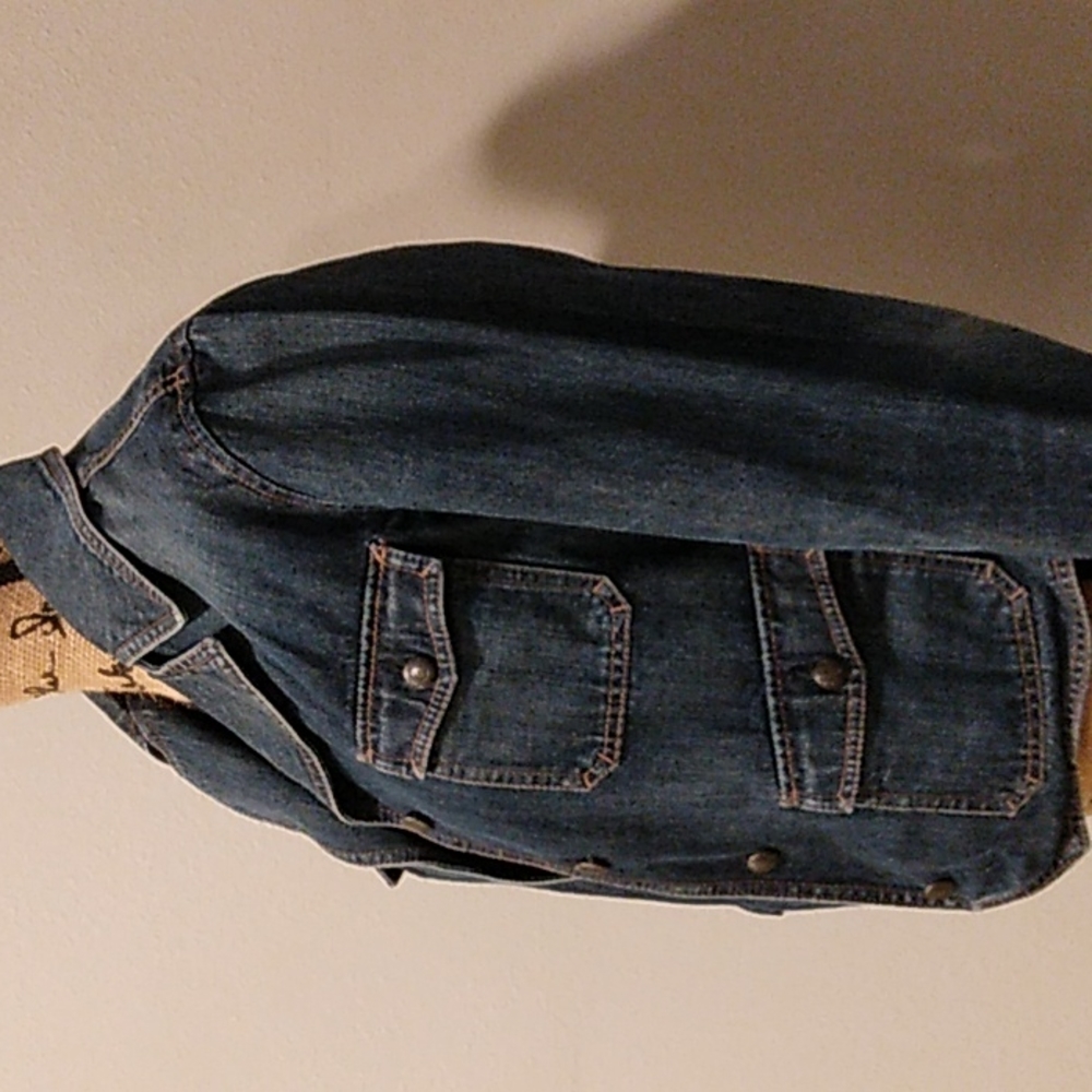 Chaps Denim jacket sz medium - Picture 4 of 8